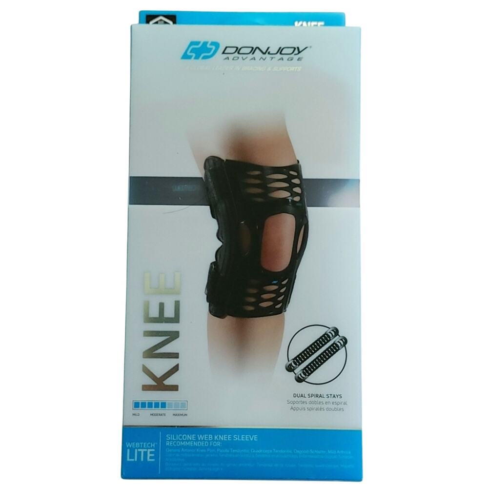 DonJoy WebTech Lite Knee Sleeve Large NIB